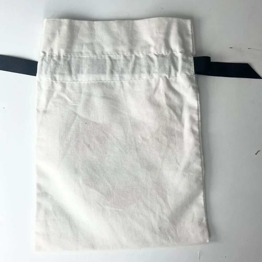 Sephora Let's Beauty Together Drawstring Cloth MakeUp Delicates Travel Bag New